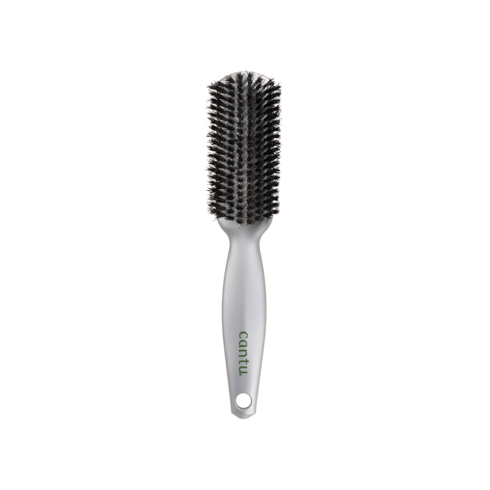 Kent round hair brush boar bristle black